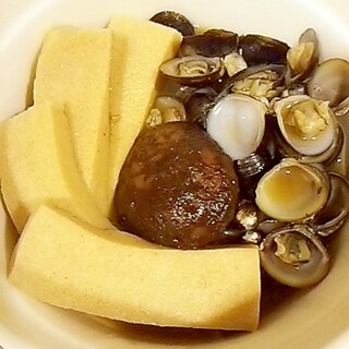 高野豆腐のしじみ汁煮